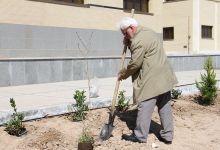 گزارش تصویری مراسم روز درخت کاری در دانشگاه  با حضور ورزشکاران ملی پوش شهرستان شاهرود  